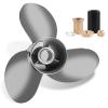 YOUNG PROPS 14 1/2 x 19 Stainless Steel Outboard Boat Propeller for Mercury Engine 135-300HP/Mercruiser Alpha One 14.5dia x 19 Pitch Hub Kits Included 15 Spline Tooth RH view 3