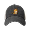 Flag of Patagonia Baseball Cap Women Men Mesh-Back Hat Retro Trucker Hats Sun Hat view 2