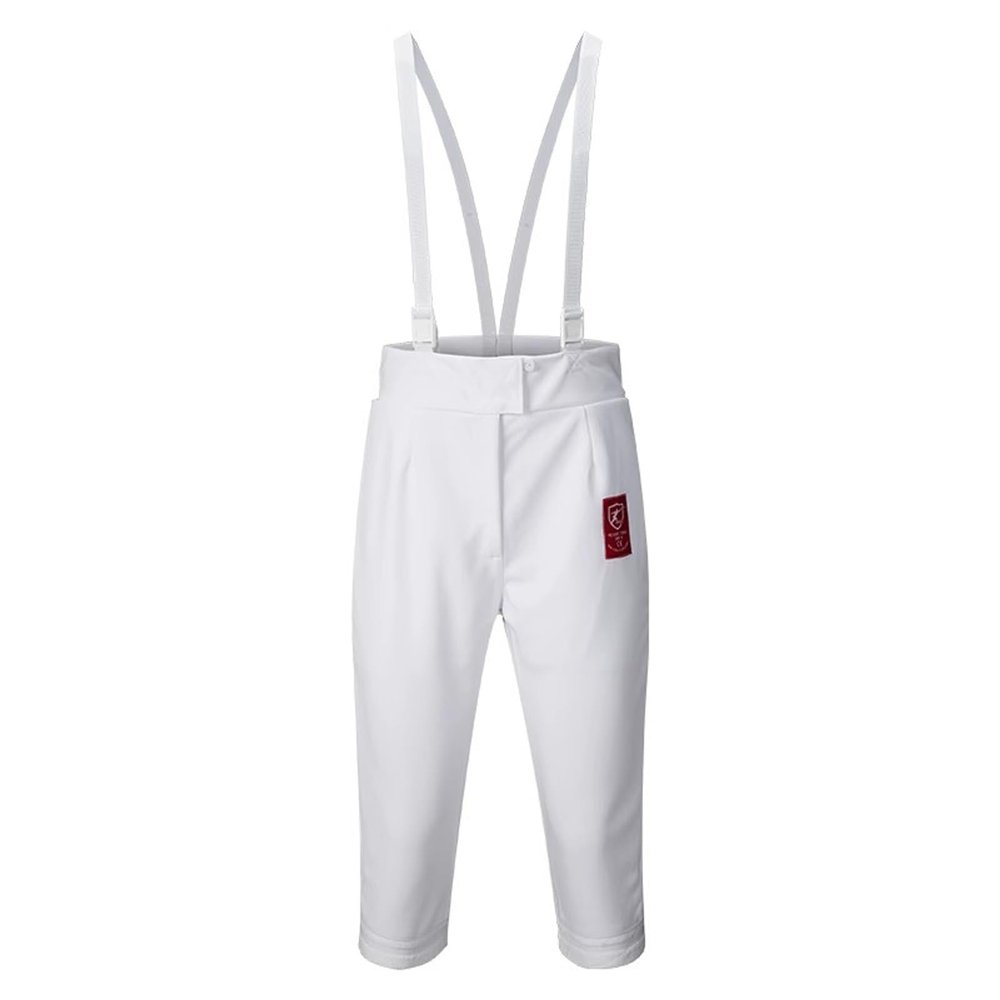 Fencing Training Pants, Foil/Epee/Sabre Fencing Protective Pants, Fencing Equipment, 350N Anti-stab Pants(Size:40#) White