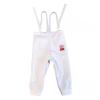 Fencing Pants, Fencing Uniform Suit 350N Fencing Equipment Protective Clothing, Foil/Epee/Sabre Fencing Pant(Size:40#) White view 1