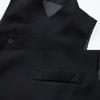 UEAUY Men's Casual Business Vests Lightweight Wedding Vests Dress Waistcoat V-Neck Button Suit Vest Dark Grey 2 XXX-Large view 4