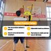 Kunovo Basketball Dummy Defender with Adjustable Arms, Practice Defensive Mannequin for Dribbling Shooting Passing, Portable Volleyball Soccer Trainer view 2