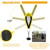 Kunovo Basketball Dummy Defender with Adjustable Arms, Practice Defensive Mannequin for Dribbling Shooting Passing, Portable Volleyball Soccer Trainer view 3