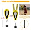 Kunovo Basketball Dummy Defender with Adjustable Arms, Practice Defensive Mannequin for Dribbling Shooting Passing, Portable Volleyball Soccer Trainer view 4