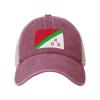 Flag of Katanga Baseball Cap Women Men Mesh-Back Hat Retro Trucker Hats Sun Hat view 2