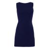 WYFUCAI Summer Mini Dresses for Women 2024,Women's Summer Sleeveless Boat Neck Mini Dress Slim Fit Party Club Bodycon Dress Graduation Dress Sexy Work Dress, XX-Large, A-0001 Navy view 3