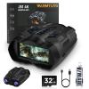 WARMTUYO Night Vision Goggles - 4k Infrared Binoculars with 3.5" HD Screen -16X Digital Zoom 9 Gear Nightvision Binocular for Adults - 5000mAh Up to 12H with 32GB TF Card - Gifts for Hunting Outdoor view 1