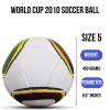 World Cup 2010 Match Ball Replica, World Cup 2010 South Africa Soccer Ball Size 5 Gift for Soccer Fans view 3
