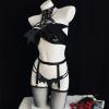 Sweeoty Polipo Womens Anime Cosplay Bikini Lolita Kawaii Bra and Panty Set Japanese Underwear Stocking view 3
