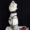 Sweeoty Polipo Womens Anime Cosplay Bikini Lolita Kawaii Bra and Panty Set Japanese Underwear Stocking view 4