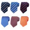 Adulove Extra Long Ties for Men Big and Tall Neckties Woven Jacquard Classic Neck Tie Business Wedding view 2