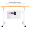 CUTPOIY Ballet Barre Portable for Home, 1.5M Adjustable Gymnastics Bar, Freestanding Dance Sticks for Stretch, Pilates (Color : White) (White) view 3
