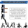 EXCLURA Wall Mounted Martial Arts Training Wing Chun Dummy, Man Wing Chun Training Equipment for Wall, Kung Fu Training Dummy with 3 Striking Pad view 3