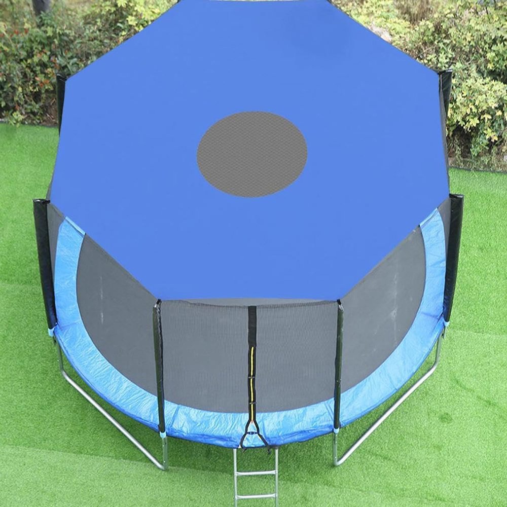 AHDFY Trampoline Tent Cover, Trampoline Tent, Trampoline Spring Cover, Trampoline Accessories, 6ft,8ft,10ft,12ft,14ft,16ft, Trampoline Shade Cover Waterproof Oxford Trampoline Canopy,14ft