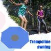 AHDFY Trampoline Tent Cover, Trampoline Tent, Trampoline Spring Cover, Trampoline Accessories, 6ft,8ft,10ft,12ft,14ft,16ft, Trampoline Shade Cover Waterproof Oxford Trampoline Canopy,14ft view 2