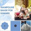 AHDFY Trampoline Tent Cover, Trampoline Tent, Trampoline Spring Cover, Trampoline Accessories, 6ft,8ft,10ft,12ft,14ft,16ft, Trampoline Shade Cover Waterproof Oxford Trampoline Canopy,14ft view 4