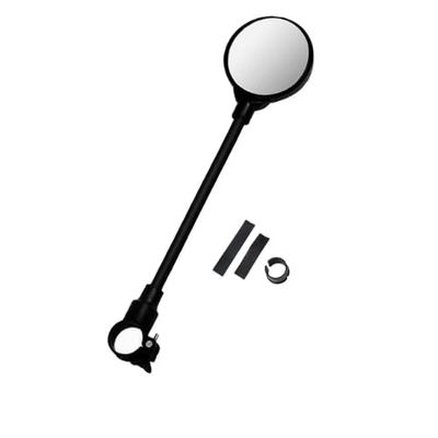 1PC Bicycle Rearview Handlebar Mirrors 360 for Mountain Road Bike Motorcycle Bendable Hose Adjustable Rearview Mirror (Color: 1pc)