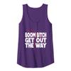 Boom Bitch Get Out The Way Fireworks 4th Of July Funny Tank Top view 1