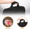 2 Pcs Luggage Handle Wraps for Suitcase Soft Luggage Handle Covers Comfort Luggage Handle Wrap Suitcase Handle Wraps for Comfortable Travel Accessories (Black) view 4