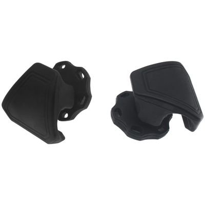 HAJXZH 2PCS Football Helmet Screws Nylon Helmet Visor Clips Repair Kits Black Thumb Screws for Football Helmet Chinstrap Stabilization System