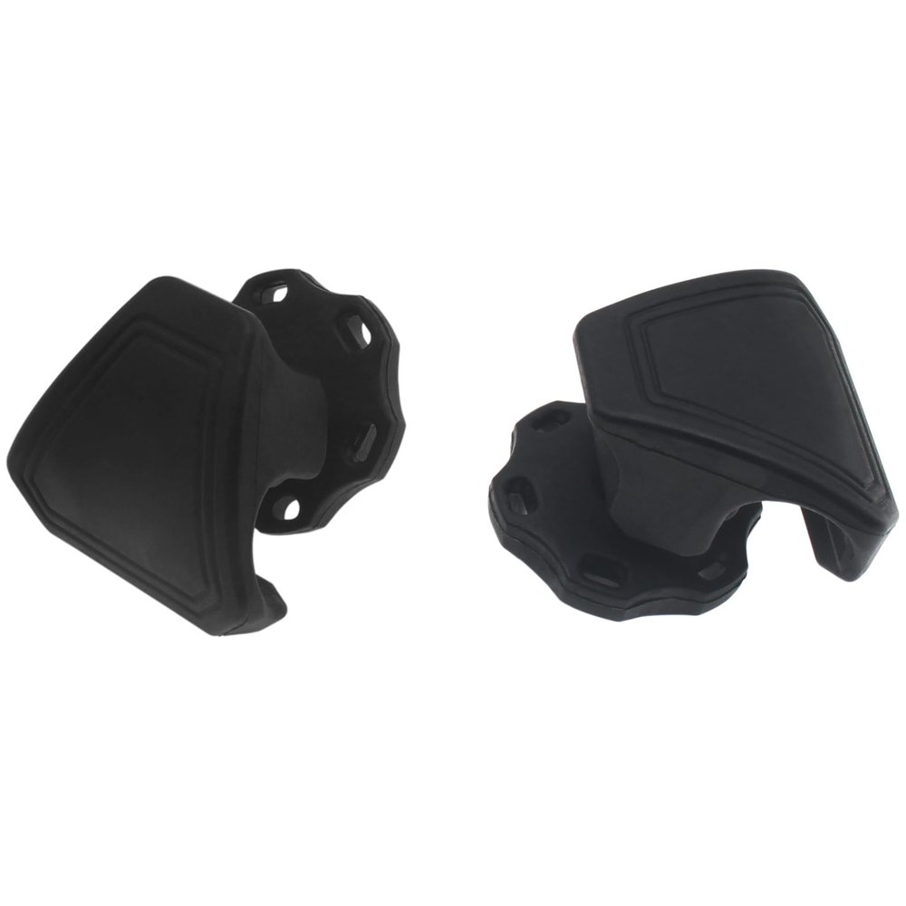 HAJXZH 2PCS Football Helmet Screws Nylon Helmet Visor Clips Repair Kits Black Thumb Screws for Football Helmet Chinstrap Stabilization System