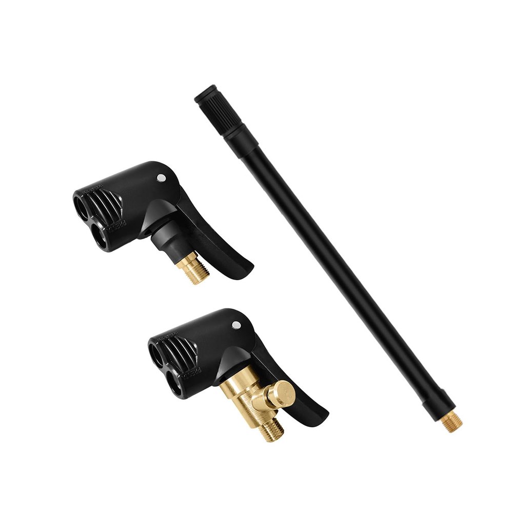 JzcsdkSIL Tire Inflator Hose Valves Adapter Tire Inflator Extension Tube Tyre Quick Inflation Chuck Adapter Tire Pressure Gauge