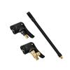 JzcsdkSIL Tire Inflator Hose Valves Adapter Tire Inflator Extension Tube Tyre Quick Inflation Chuck Adapter Tire Pressure Gauge view 1