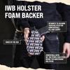 We The People Holsters - Foam Backer for Inside The Waistband Holster - IWB Holster Comfort Pad with Industrial-Grade Memory Foam - Lightweight & Slim Accessory - Compact - Right view 2