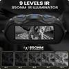BUSHBINOC Night Vision Binoculars for Adults: 4K Video Recorder - 12H Continuous Recording - 16X Digital Zoom - 9-Level Infrared - 250m/820ft Dark View Wildlife & Outdoor Gifts for Men, Dad, Husband view 3
