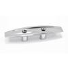 Seachoice 30341 Open Base Cleat, Chrome/Zinc, 6-1/8" L x 1-1/3" W x 1-1/4" H view 1