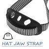 VANZACK Rugby Hard Hat Chin Strap Chin Strap for Hard Hats Material Easy to Install Fit for Construction and Outdoor Use view 4