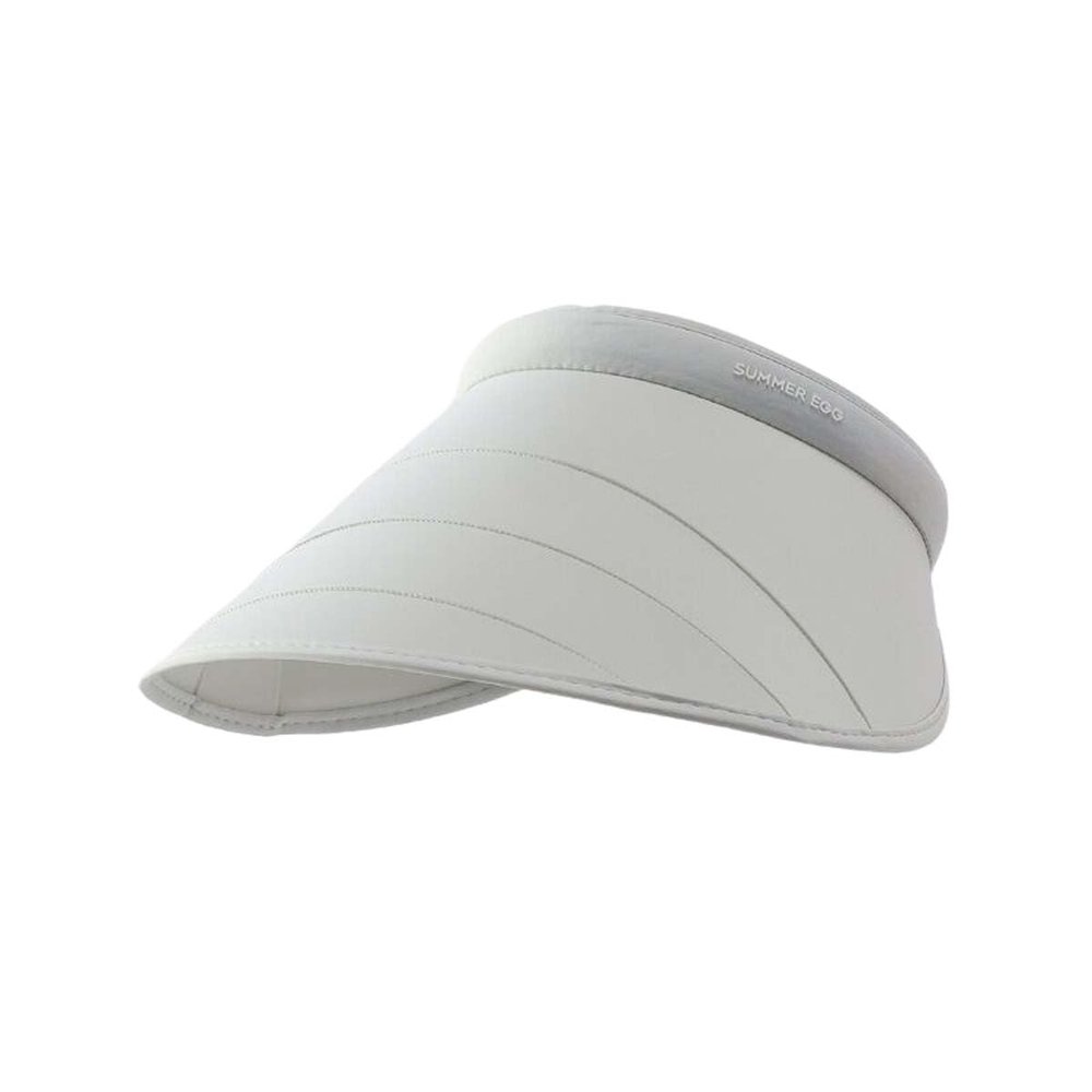 BRUAOWJF Sun Visor Hats for Women Summer Ponytail Foldable Straw Beach Hat with UPF 50+(Color:A)