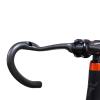 AGSDGAWD Road Bike Handlebar Internal Cable Full Carbon Fiber Road Bike Handlebar 31.8 Bent Handlebar Cycling Drop Bar Bicycle Part(Size:420mm) view 4