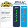 HANDSY Customized Cornhole Championship Belt - Ultimate Cornhole Trophies and Awards - Perfect for Cornhole Champions and Tournament Prizes (4mm Brass) view 4