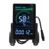 Bike Computer Electric Bicycle LCD Display Speedometer 24V 36V 48V 60V Waterproof M6C ABS Electric Bike Display Screen Control Panel with 6 Pin Cable Headlight Connector view 1