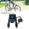 Bike Computer Electric Bicycle LCD Display Speedometer 24V 36V 48V 60V Waterproof M6C ABS Electric Bike Display Screen Control Panel with 6 Pin Cable Headlight Connector view 2
