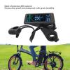 Bike Computer Electric Bicycle LCD Display Speedometer 24V 36V 48V 60V Waterproof M6C ABS Electric Bike Display Screen Control Panel with 6 Pin Cable Headlight Connector view 3