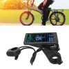Bike Computer Electric Bicycle LCD Display Speedometer 24V 36V 48V 60V Waterproof M6C ABS Electric Bike Display Screen Control Panel with 6 Pin Cable Headlight Connector view 4