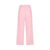 SHAOBGE Ladies Capri Pants,Deals of The Day Clearance,Capri Pants for Women Casual 2024 Summer Drawstring Elastic High Waist Linen Pants Straight Wide Leg Lounge Capris5-PinkSmall view 3