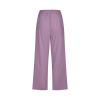 Women's Capri Pants, of Today Prime,Capri Pants for Women Casual 2024 Summer Drawstring Elastic High Waist Linen Pants Straight Wide Leg Lounge Capris5-Watermelon RedXX-Large view 3