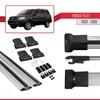 accessorypart Compatible with Honda Pilot 2003-2008 Fly Model Car Roof Rack Cross Bar Grey Aluminium 2 Bars view 4