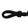 PARELLI Horseman's Strong Lightweight Simple Knots Everyday Use UV Resistant Thin Smooth Yachting Braid Polyester Horse Rope Halter with Leather Poppers, Mini/Foal, Black view 3