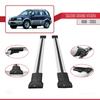 accessorypart Compatible with Suzuki Grand Vitara (FT) 1998-2005 Fly Model Car Roof Rack Cross Bar Grey Aluminium 2 Bars view 3