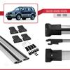 accessorypart Compatible with Suzuki Grand Vitara (FT) 1998-2005 Fly Model Car Roof Rack Cross Bar Grey Aluminium 2 Bars view 4