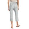 SHAOBGE Women's Plus Size Capris,Cyber of Monday Deals 2024,Capri Pants for Women Casual 2024 Summer Drawstring Elastic High Waist Linen Pants Straight Wide Leg Lounge Capris4-Mint GreenSmall view 2