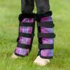 Kensington Fly Boots Fleece XL (Large Horse) 410 - Purple Haze view 2