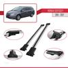 accessorypart Compatible with Honda Odyssey 2011-2017 Fly Model Car Roof Rack Cross Bar Grey Aluminium 2 Bars view 3