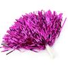 6PCS Cheerleading Pom Poms, Metallic Cheerleading Pom Poms Cheerleading Poms Toddler Pom Poms for Boy Girl School Sports Games Team Spirit Cheer (Rose Red) view 1