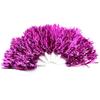 6PCS Cheerleading Pom Poms, Metallic Cheerleading Pom Poms Cheerleading Poms Toddler Pom Poms for Boy Girl School Sports Games Team Spirit Cheer (Rose Red) view 2