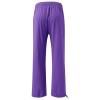 SHAOBGE Long Pants for Women,Deals of The Day,Linen Pants Women Comfy Flowy Wide Leg Pants Trousers Summer High Waisted Beach Palazzo Pants with Pockets 2024PurpleX-Large view 4